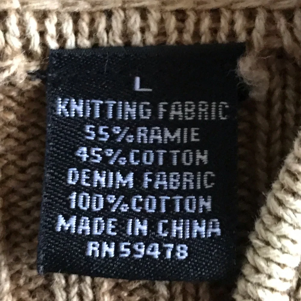 east side westside size L hooded Beige jacket closed in the front with zipper - Picture 13 of 14